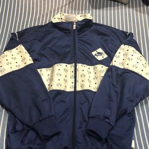 Vintage Nike Leather Track Jacket